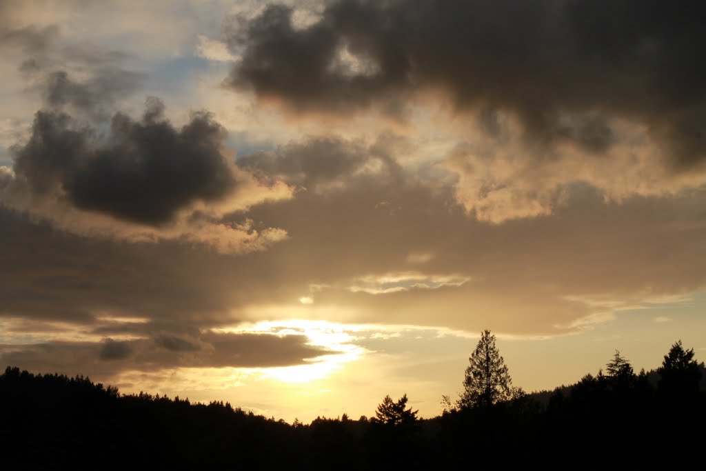 Sunset over Port Moody