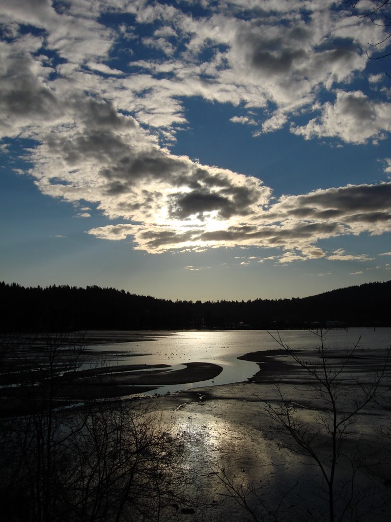 Inlet Setting Sun