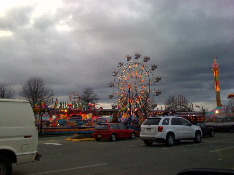 Fair infront of Lansdowne Park Shopping Centre