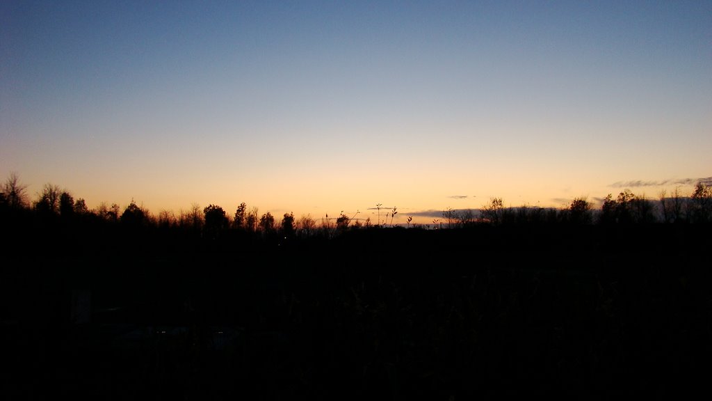 LUEUR DU COUCHER DE SOLEIL