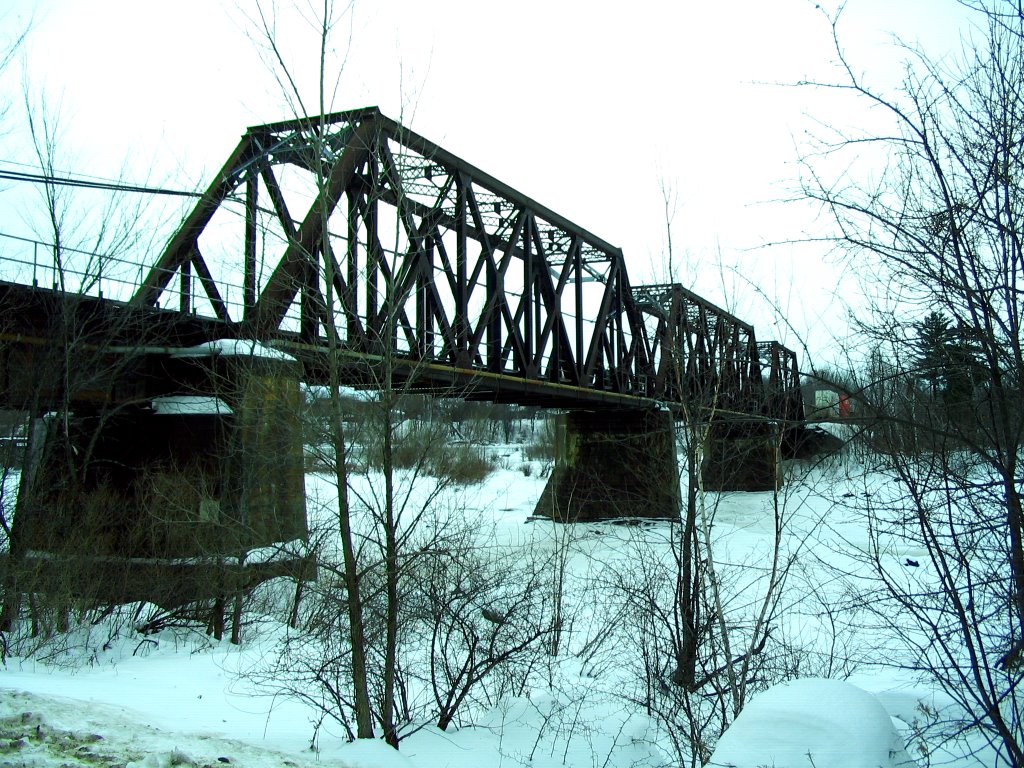 Train Bridge in Drummondville