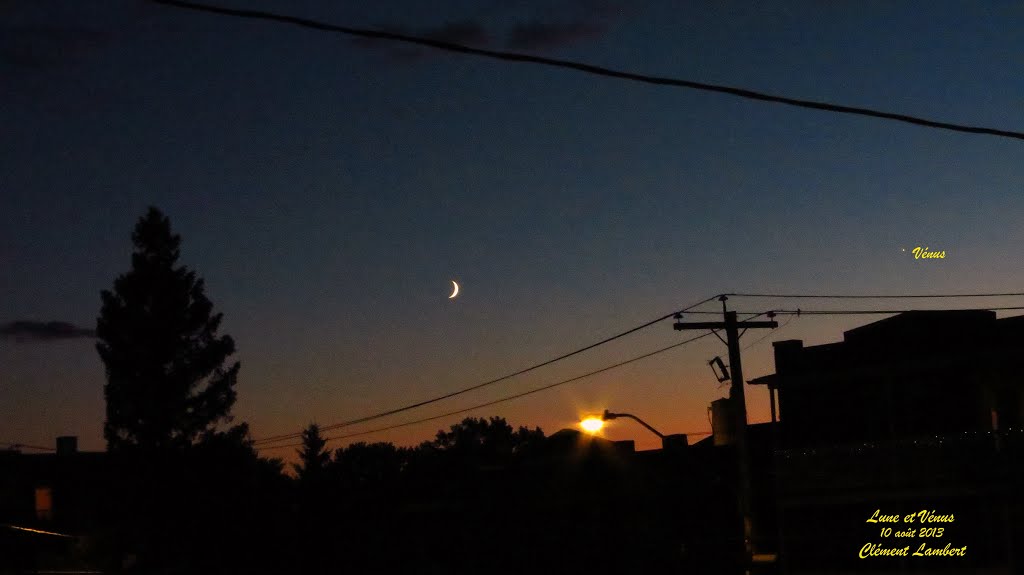 Lune et Vénus