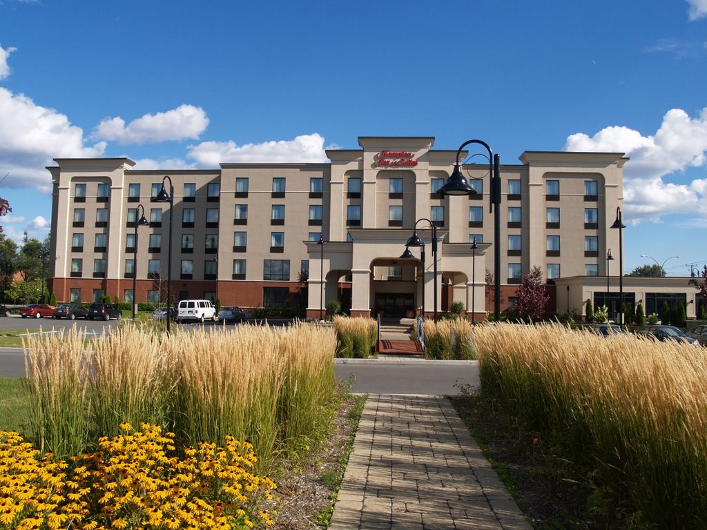 Canada-Laval- Hampton Inn Hotel on Curé-Labelle