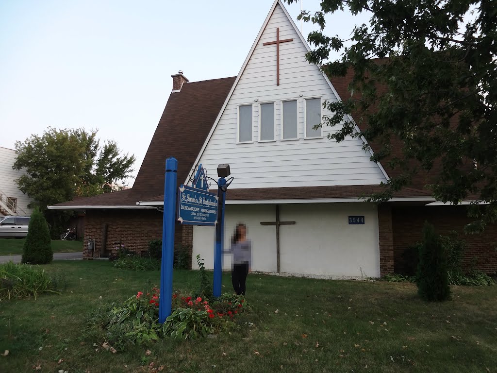 1.Église anglicane St. Simon et St. Bartholomew (anglicanisme) 2.   3544, boulevard du Souvenir,H7V 1X2, Laval (Chomedey) 3. Léglise est, pour les croyants, la maison de Dieu. Cest un lieu saint où ils prient, se recueillent et se confessent au prêtre, qu