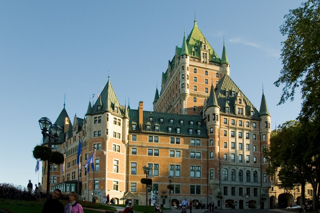 Château Frontenac, Vieux (Old) Québec, Québec-City, Québec (Info on Page 1)