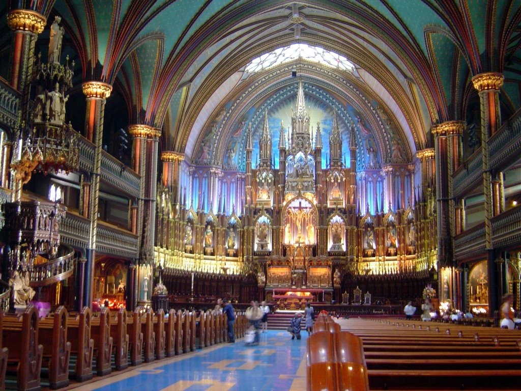 CANADA CANADA Basílica de Nuestra Señora Montreal