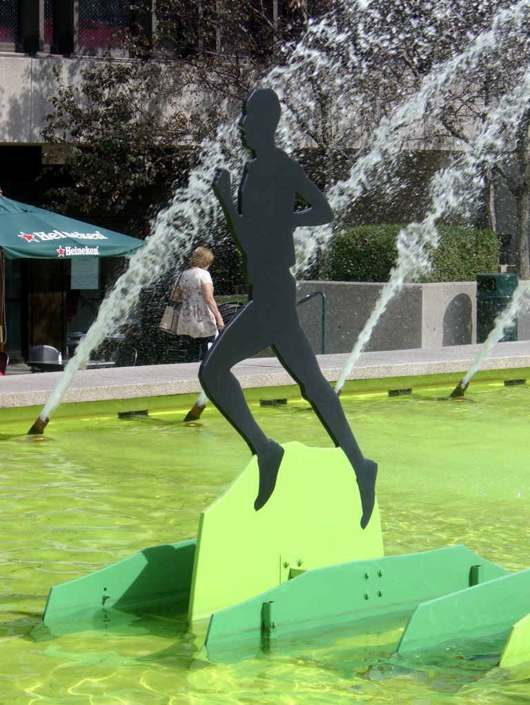 Fountaine, Musée dArt Contemporain, Montréal, Quebec