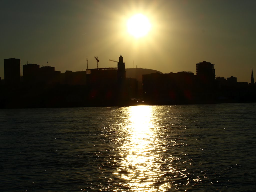 PLEIN SOLEIL SUR MONTRÉAL, QUÉBEC. SUN SHINE ON MONTREAL. شمس مونتريال