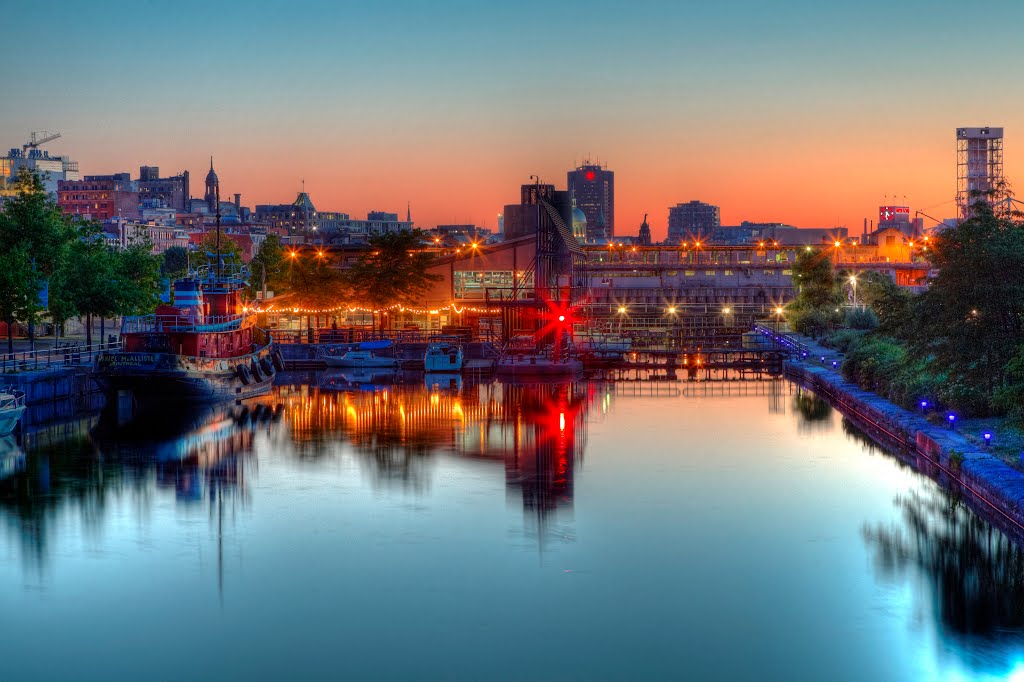 Les écluses du Vieux-Port de Montréal