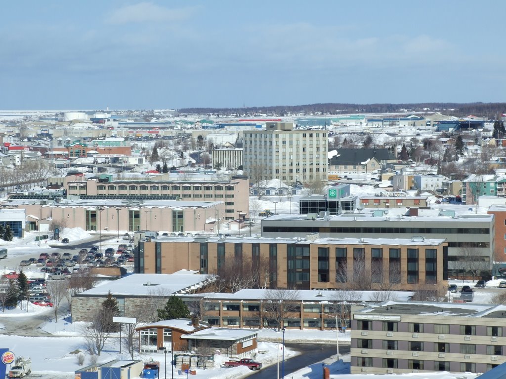 Rimouski vue de Place St-laurent