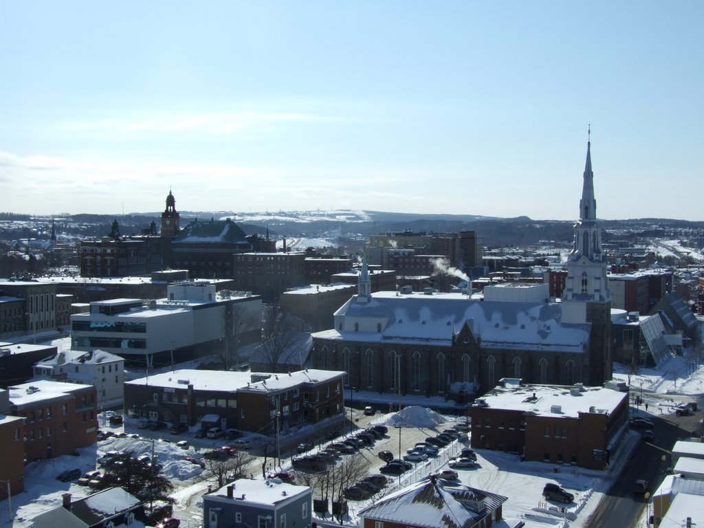 Cathédrale et CÉGEP de Rimouski