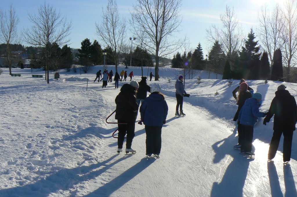 Patinoire, parc Beauséjour, Rimouski