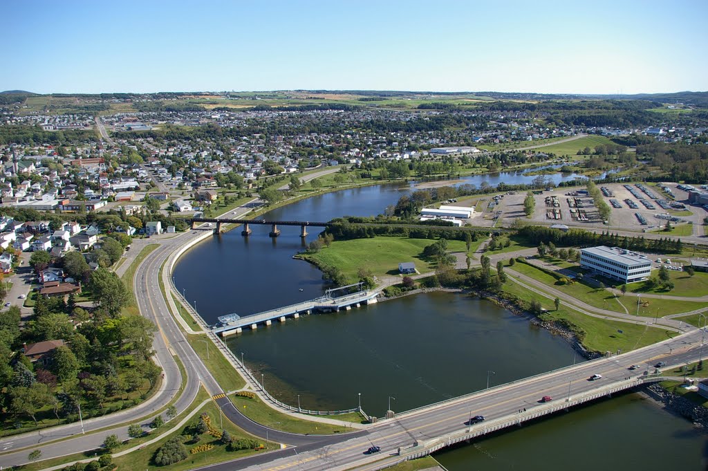 Rivière Rimouski à son embouchure