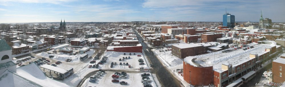 View from Delta Hotel, looking North