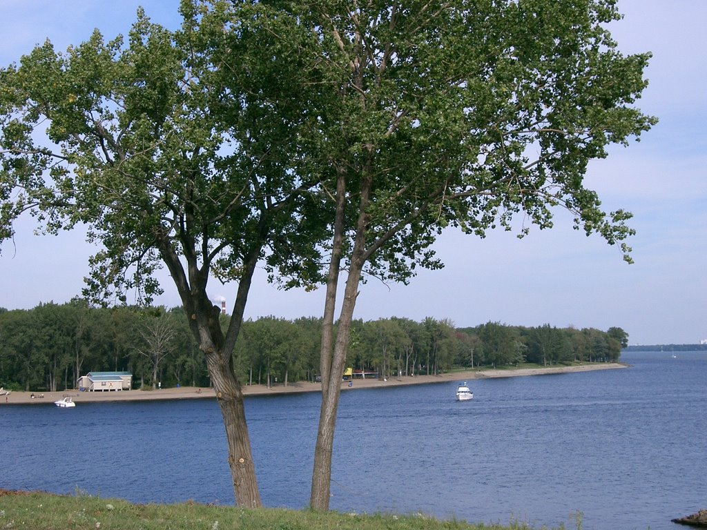 Vue de lîle St-Quentin