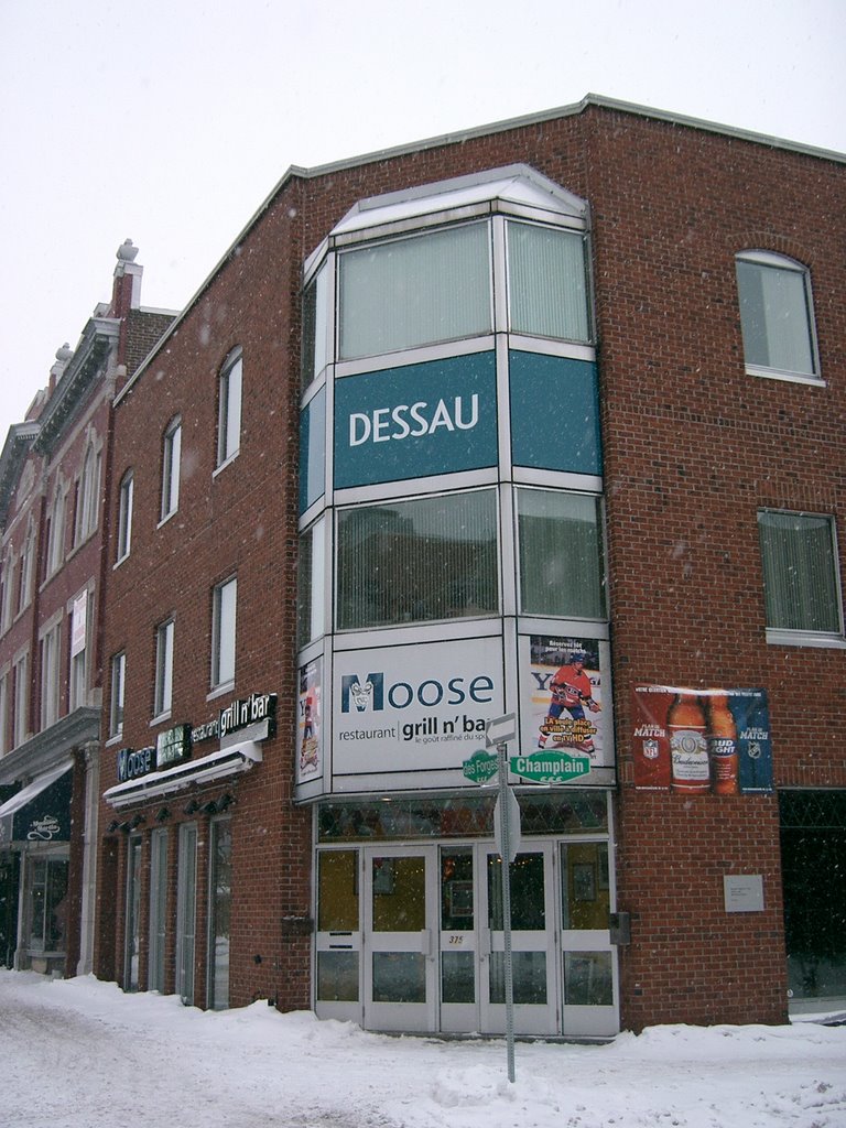 Moose grill & bar - restaurant de Dave Morissette ancien joueur du Canadien de Montréal