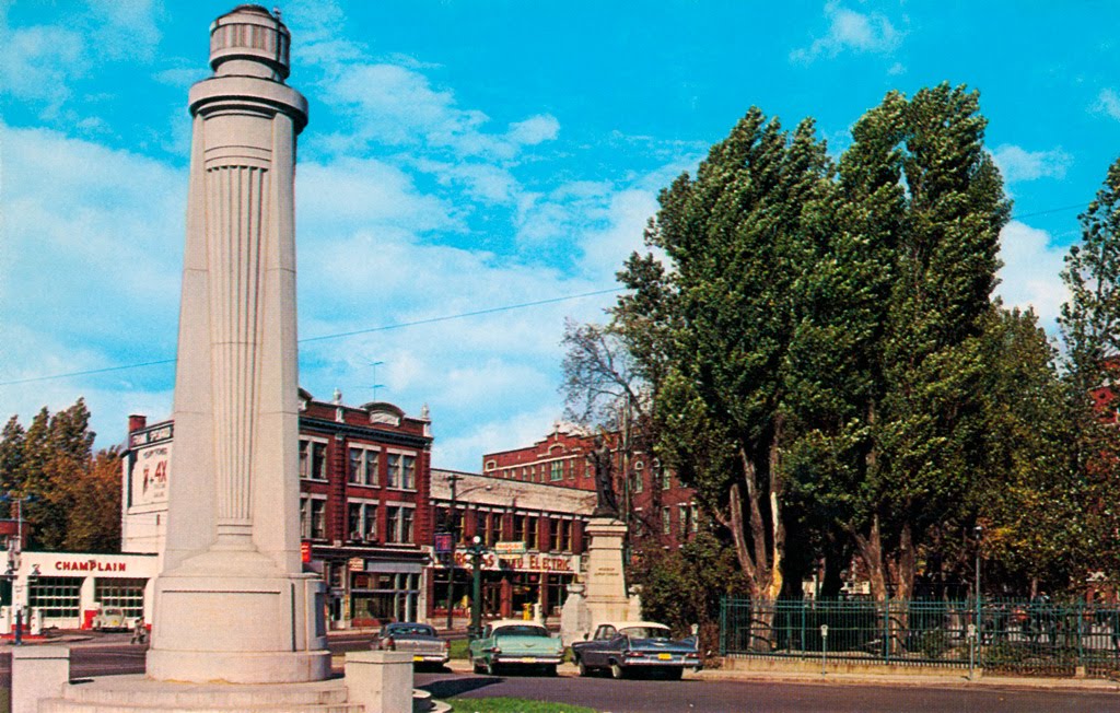 Monument Le Flambeau in rois-Riviéres, Quebec