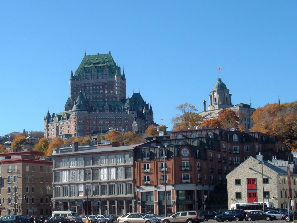Château Frontenac à lautomne