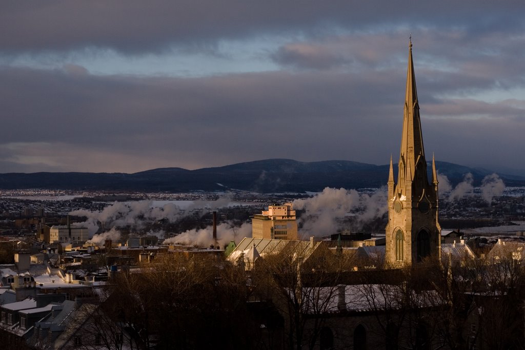 church and smoke
