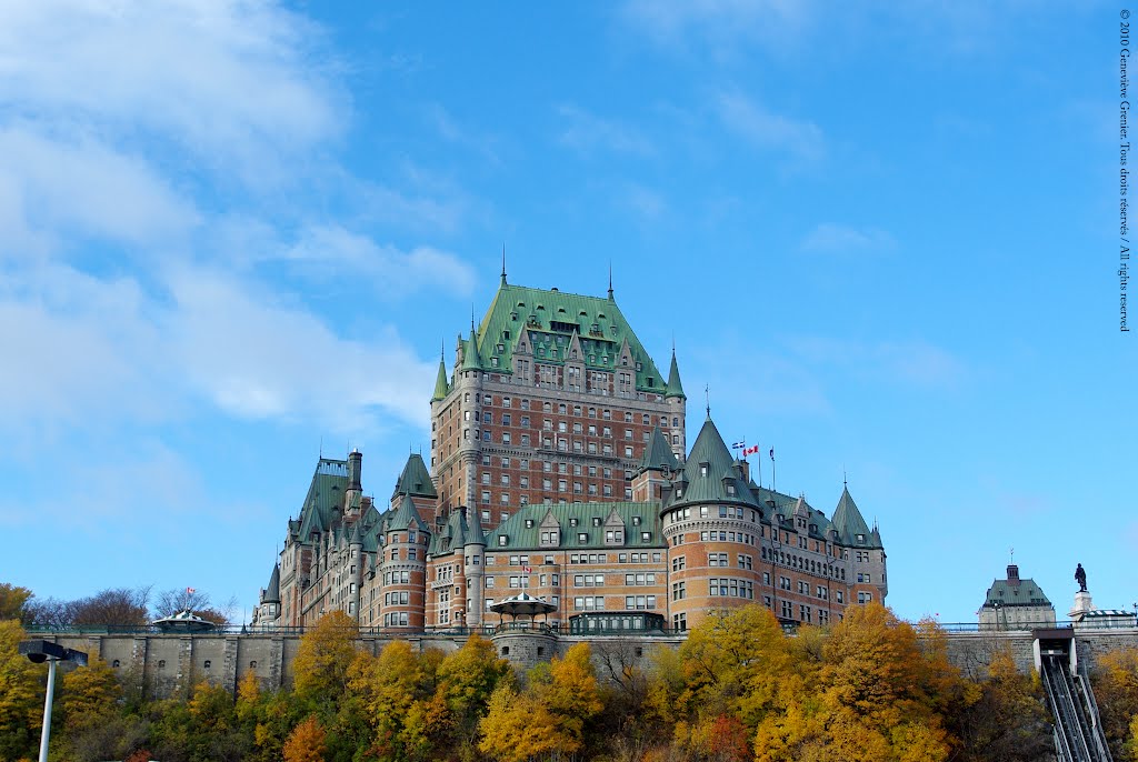 Château Frontenac en automne