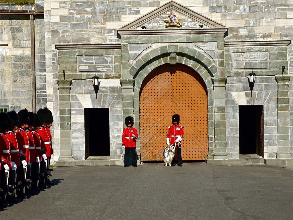 Relève de la garde, citadelle de Québec