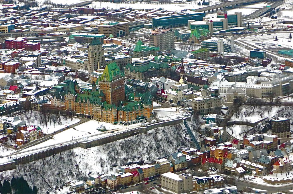 Château Frontenac en hiver