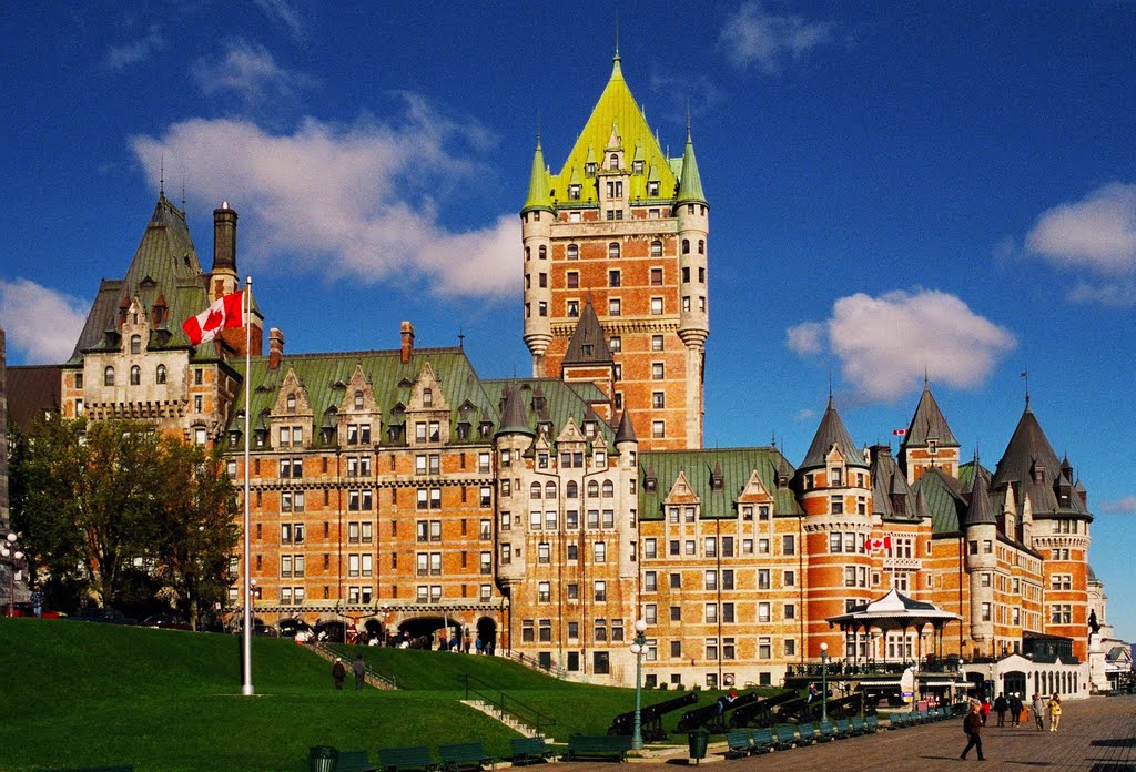 Fairmont Le Chateau Frontenac (Quebec City - Canada) - - The Fairmont Le Chateau Frontenac , located in Quebec City - Canada, is a very popular attraction. Designed by architect Bruce Price it opened in 1893.