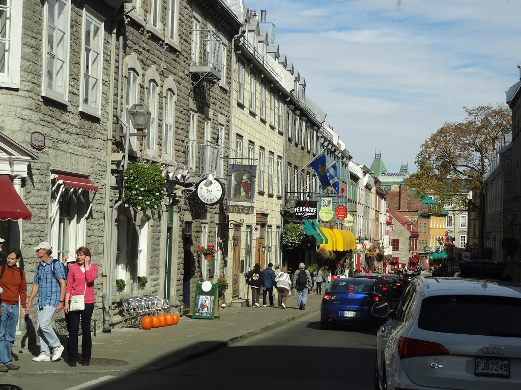 Mi primer mirada a Quebec --- My first glance to Quebec