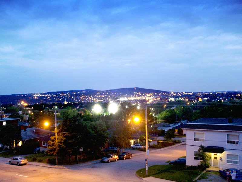 Sherbrooke at evening