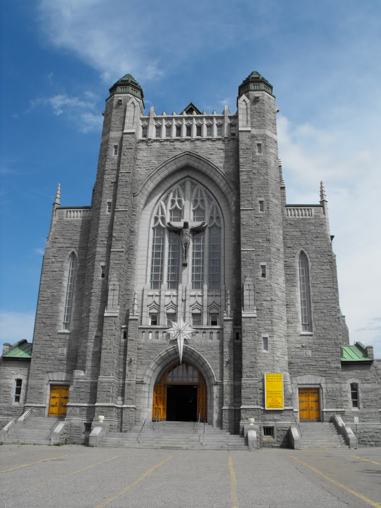 St-Michel Catholic Cathedral in Sherbrooke