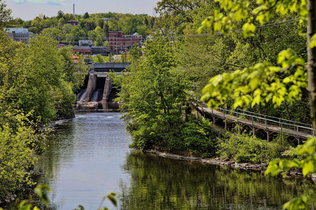 Parc urban, Rivière Magog