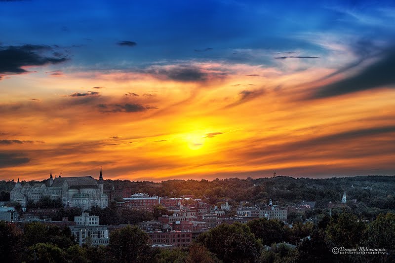 Sunset in my town