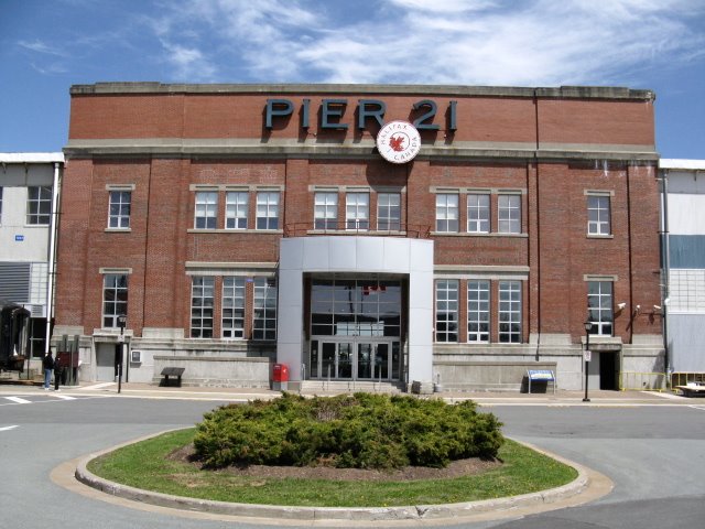 Halifax, N.S.- Pier 21 gateway.