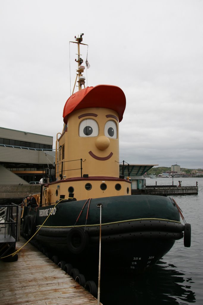 Theodore, funny tugboat/ веселый кораблик