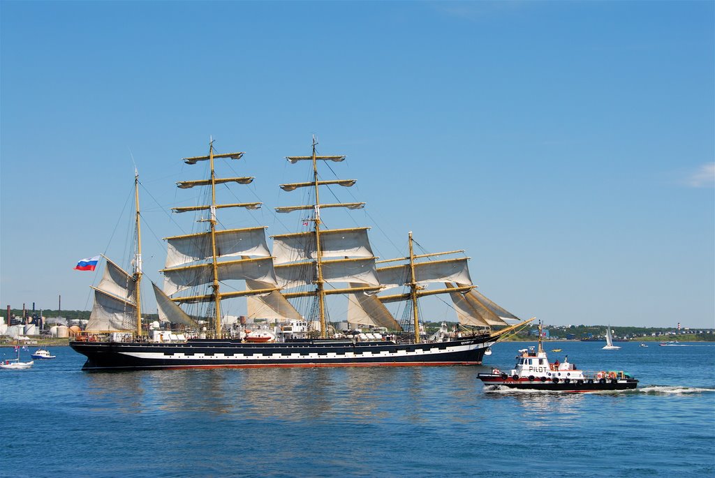 Kruzenshtern Tall Ship 2009  Halifax Harbour NS