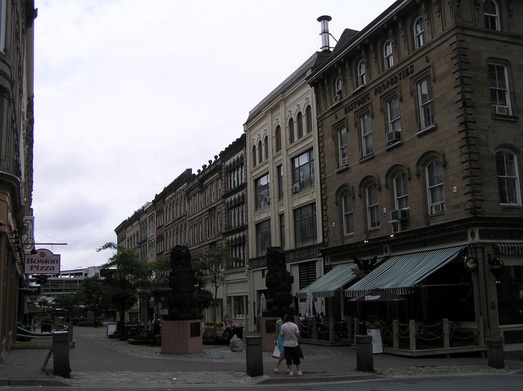 Pedestrian street in Halifax