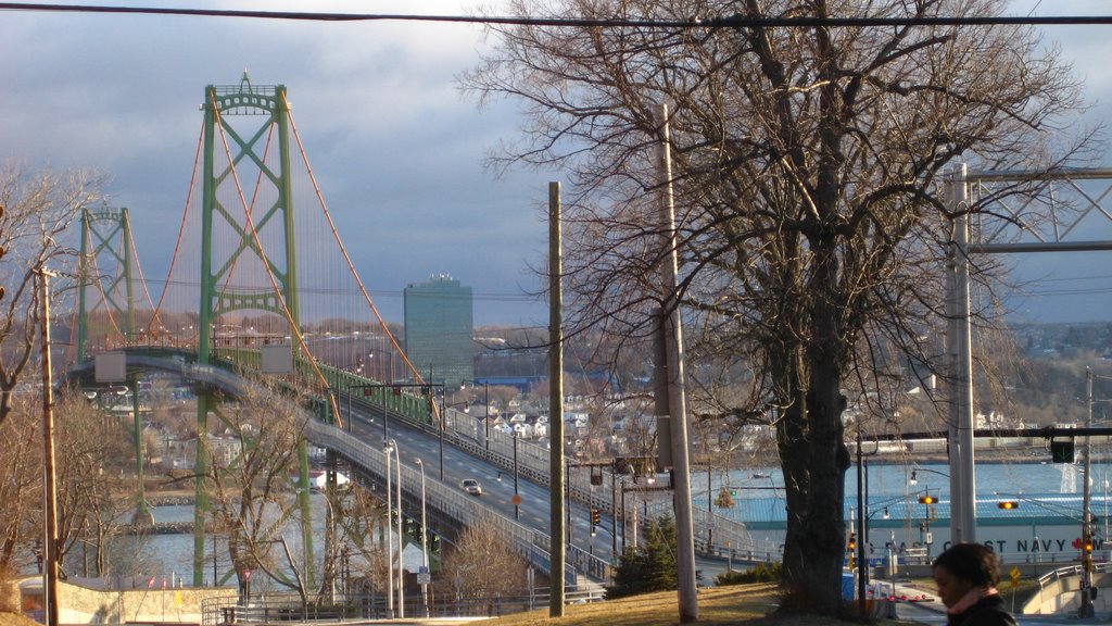 McDonald Bridge in Halifax