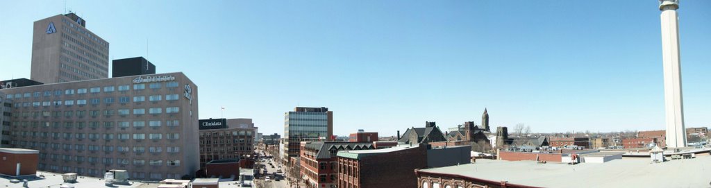 From from the roof of Razor Creative