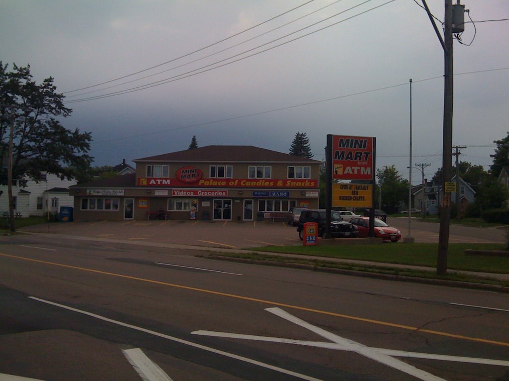 MINI MART Convenience Store, Main St, Moncton, NB, Canada