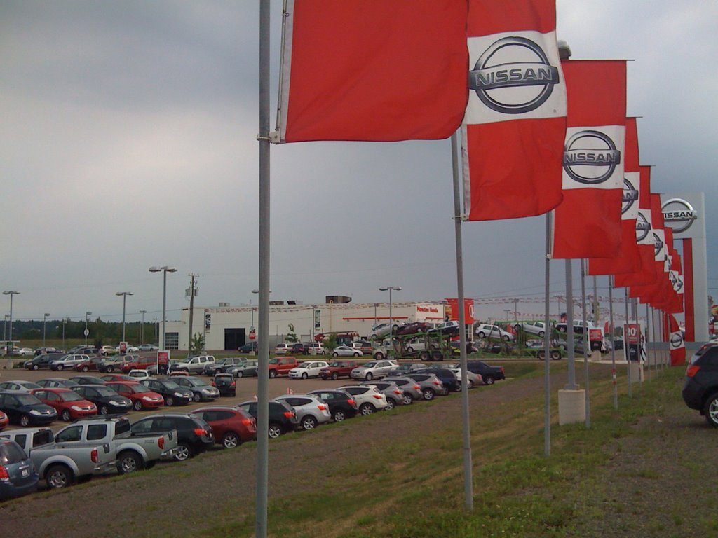 Nissan Auto Dealership, Main St, Moncton, NB, Canada