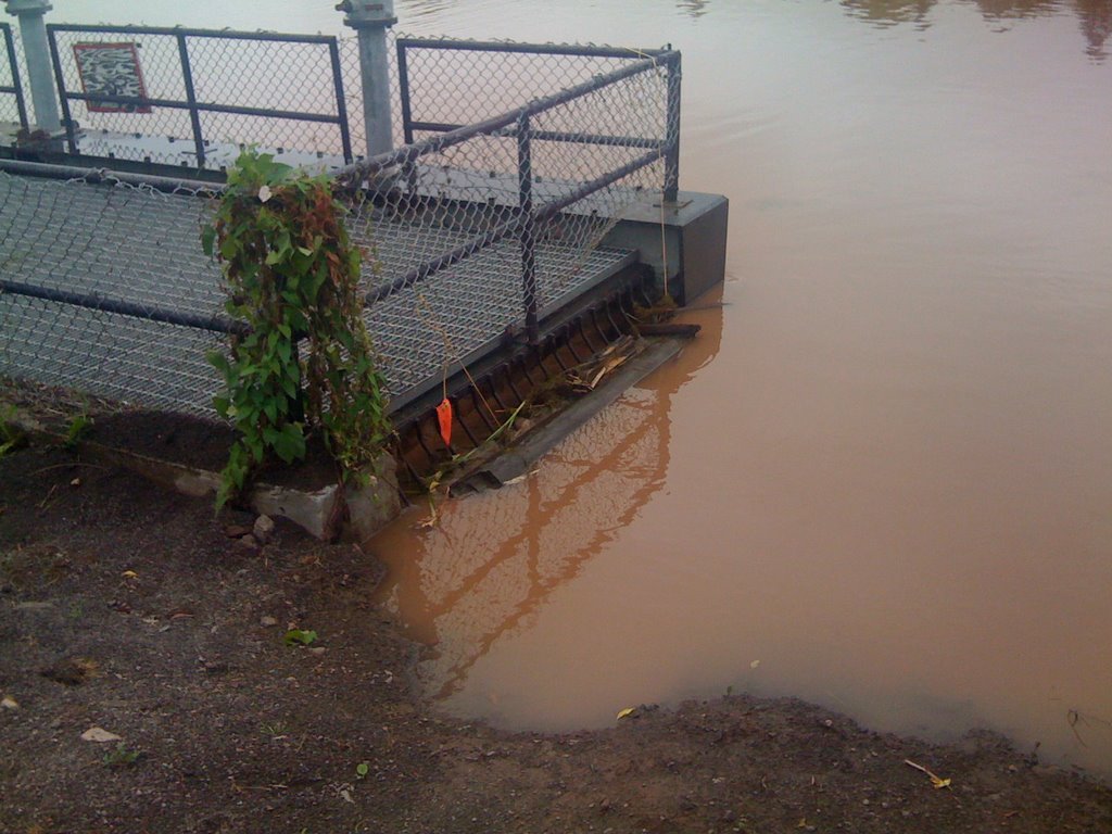 Jones Lake flooding, Moncton NB, Canada