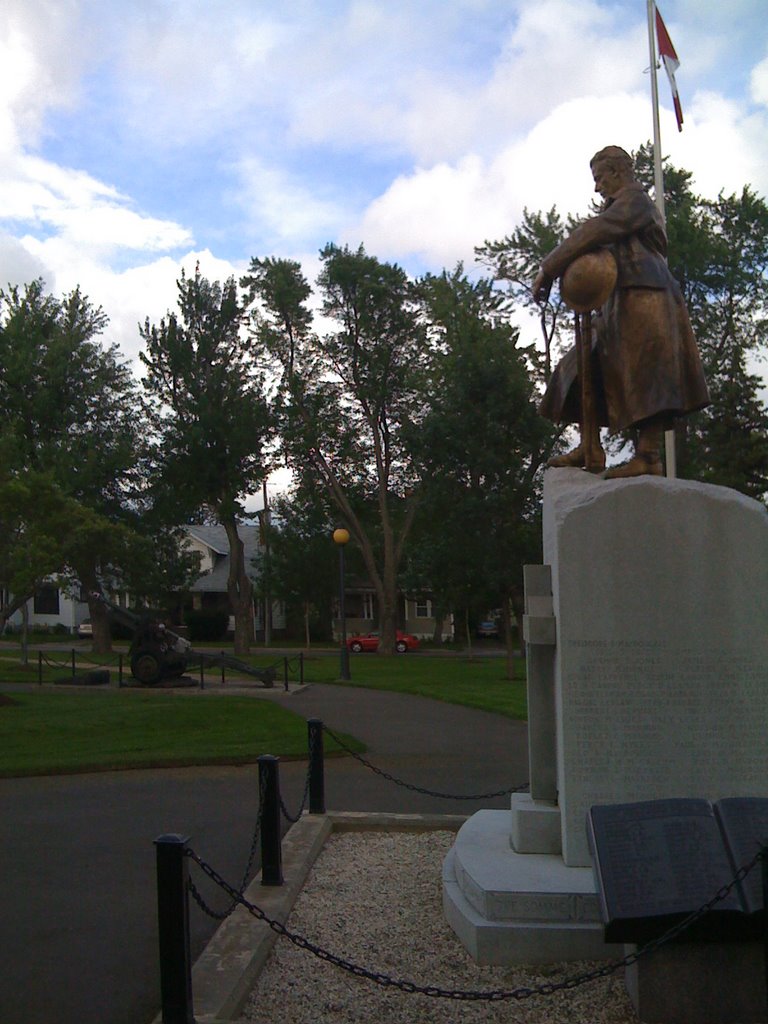 Victoria Park Memorial, Moncton, NB, Canada