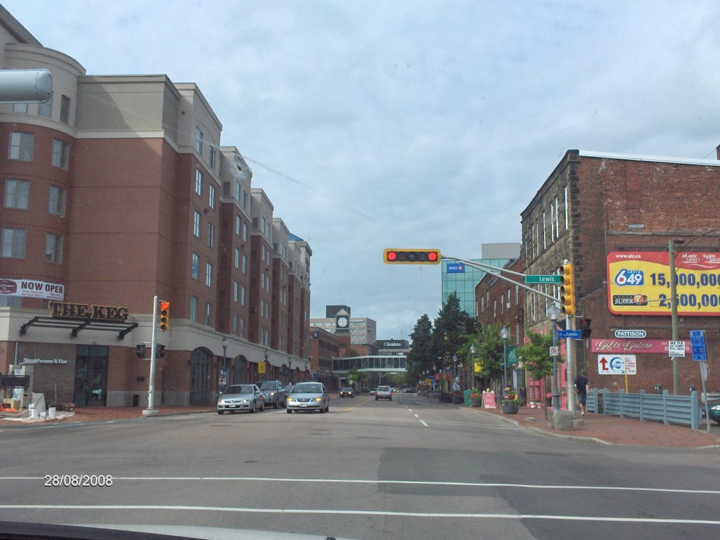 Moncton Downtown, such a nice city. Saludos desde México.