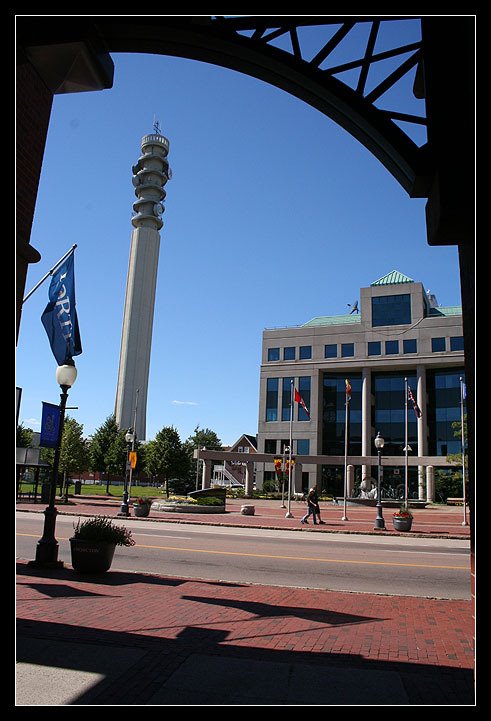 City Hall and Aliant Tower from Blue Cross Center