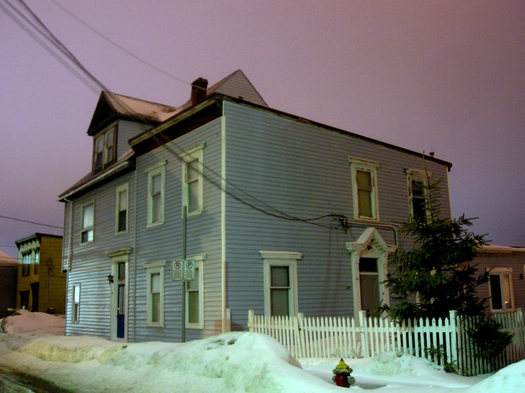 Blue house