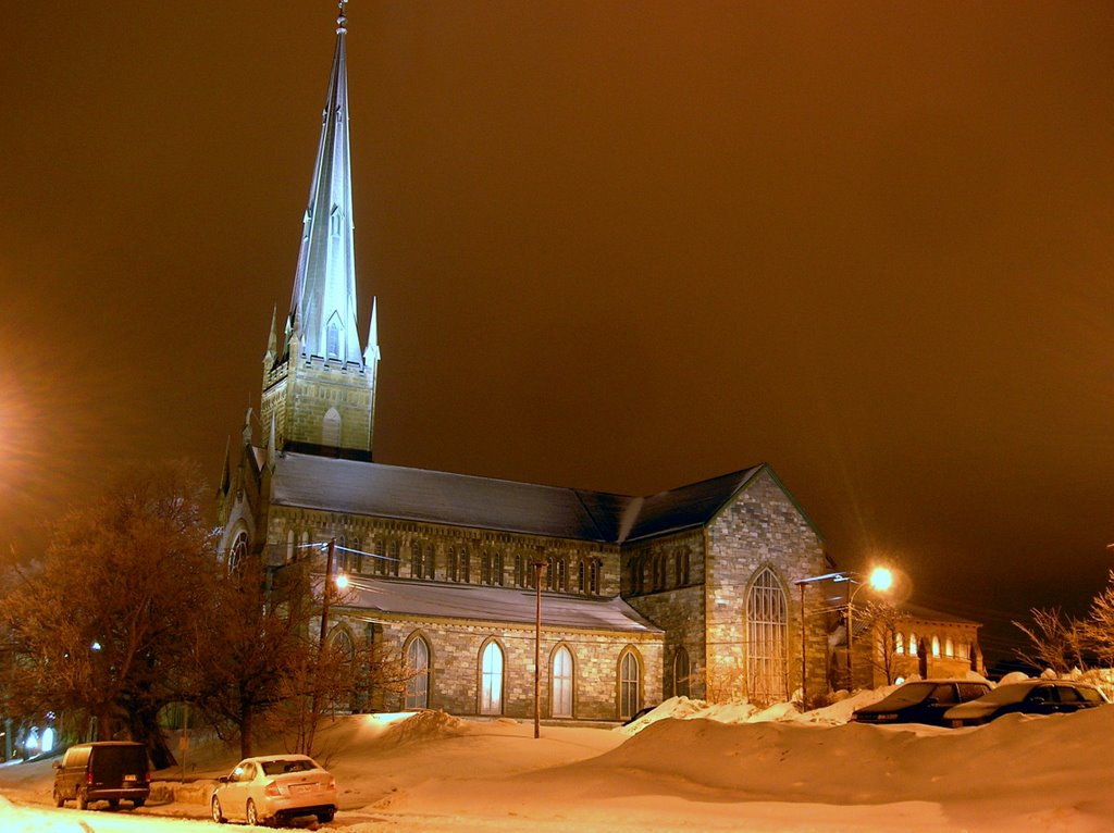 Cathedral by night