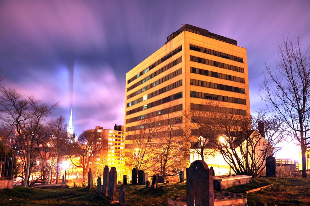 Saint John by night