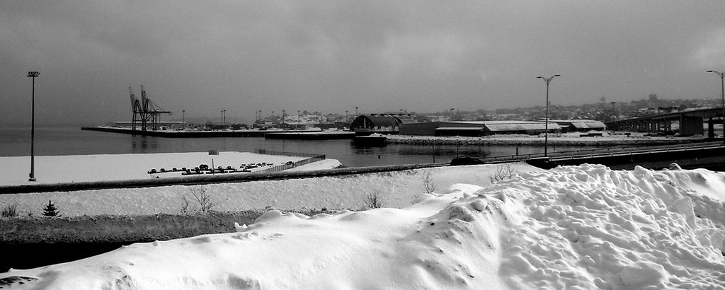 Saint John Harbour in Winter