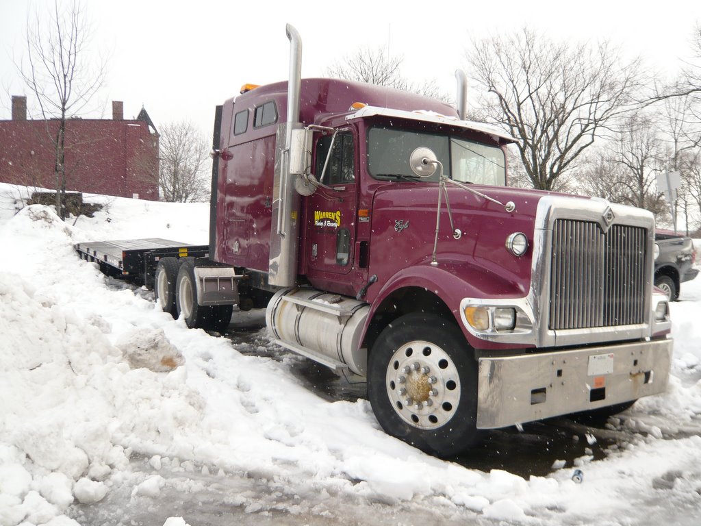 Truck at Saint John, NB, Canada