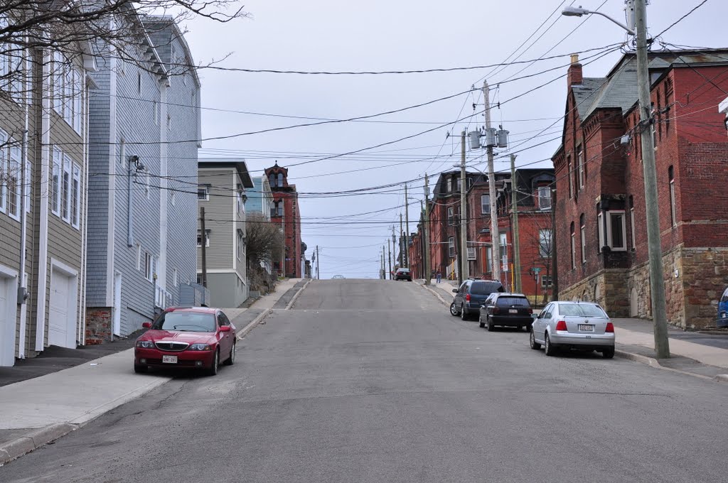 Wentworth st looking up north - Saint John NB 2009